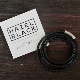 hazel-black-sign