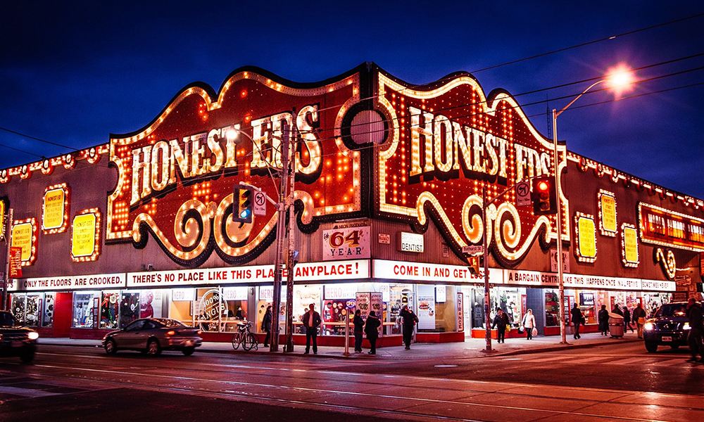 Honest Ed's Store Signage