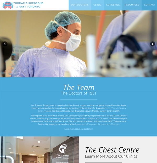 website-design-thoracic-surgeons