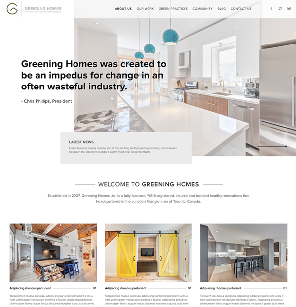 website-portfolio-greening